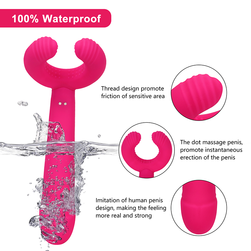 Silicona Parpadeo Vibrador Clítoris G-Spot Estimulante Juguete Sexual