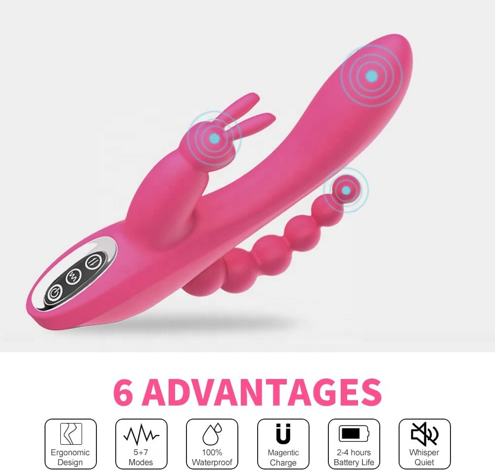 Masajeador a prueba de agua Whale Vibrator Dildo Adult Sex Toy