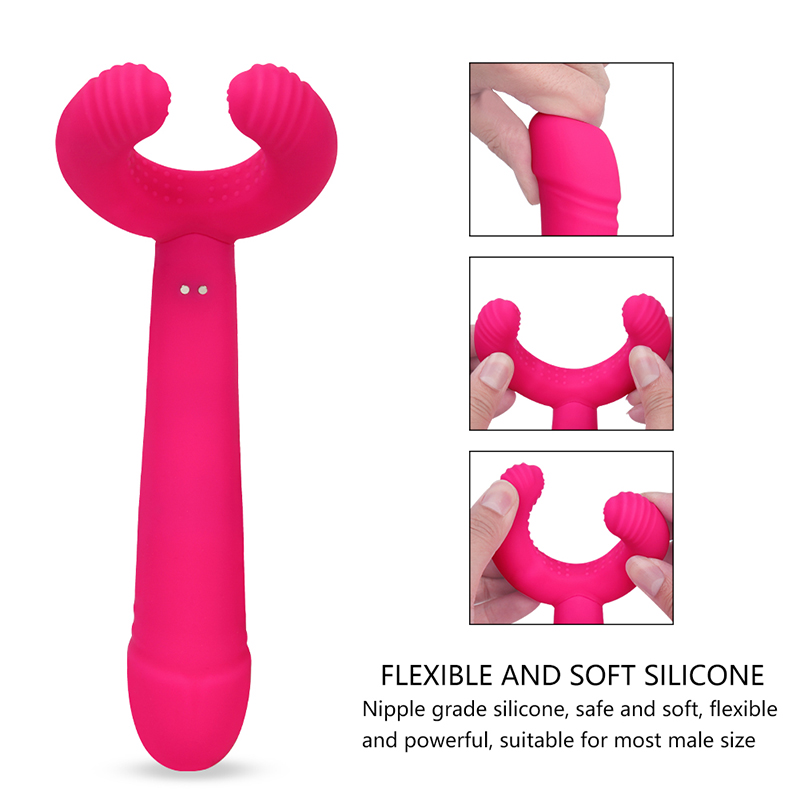 Silicona Parpadeo Vibrador Clítoris G-Spot Estimulante Juguete Sexual