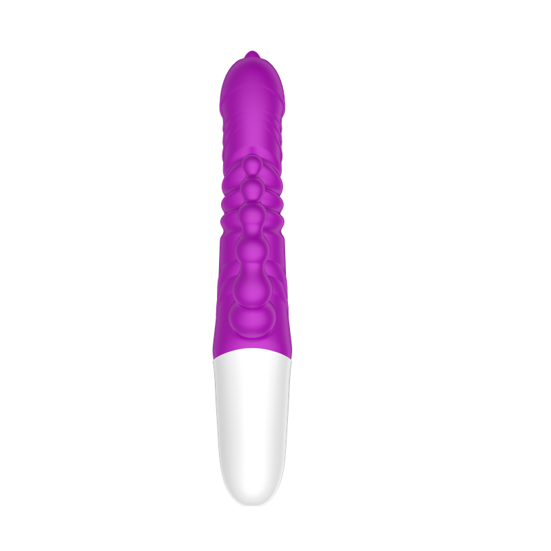 Vibrador de silicona Control remoto Inalámbrico Salto Vibración Juguetes sexuales