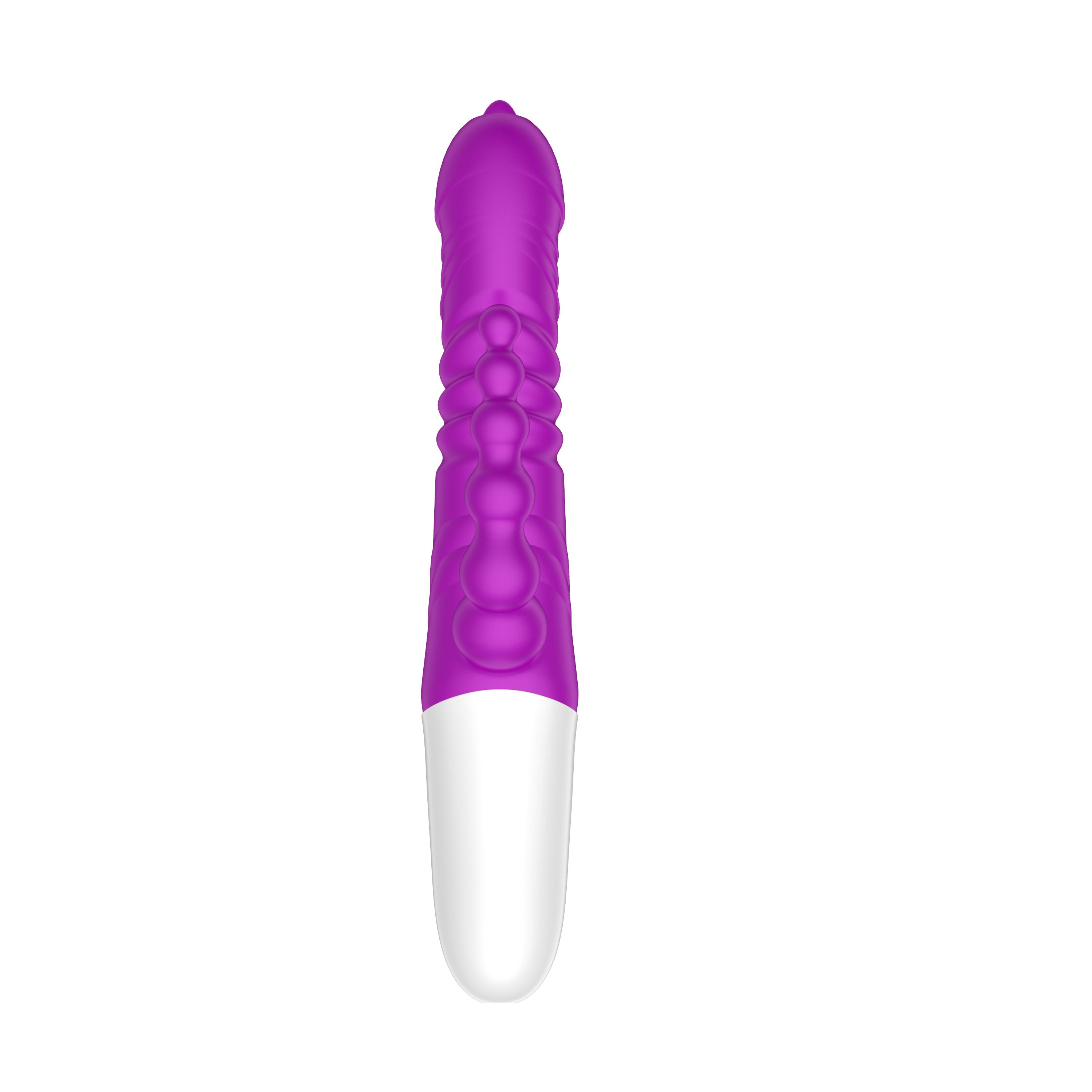 Vibrador de silicona Control remoto Inalámbrico Salto Vibración Juguetes sexuales